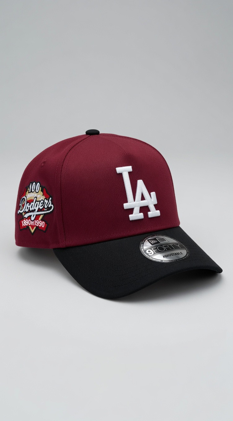 Los Angeles Dodgers — 100 Years Maroon